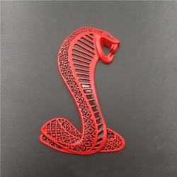 3D cobra - metal emblem - car stickerStickers