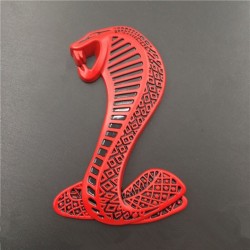 3D cobra - metal emblem - car stickerStickers