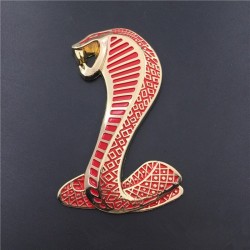 3D cobra - metal emblem - car stickerStickers