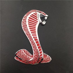 3D cobra - metal emblem - car stickerStickers