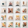 Printed abstract design - cushion cover - polyester - 40 * 40cm - 45 * 45cmCushion covers