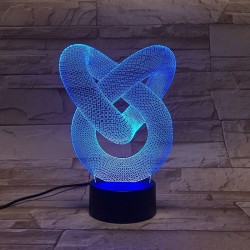 3D abstract shape - touch control - RGB - LED - USB - night lampLights & lighting