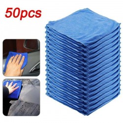 Car washing towel - anti-scratch - quick-drying - microfiber - 50 piecesCar wash