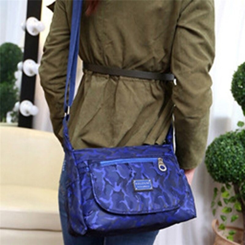 Elegant nylon shoulder bag - waterproofHandbags