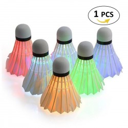 Badminton shuttlecock with LED - for nightBadminton
