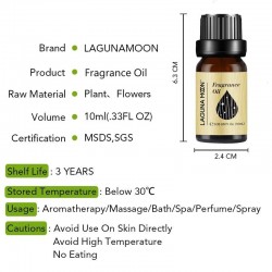 Fragrance aromatherapy oil - diffuser - massage - bath - 10ml - 16 piecesPerfumes