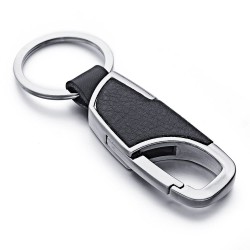Leather keychain - with key ringKeyrings
