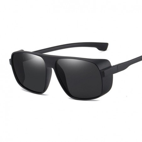Retro / steampunk sunglasses - with side shields - UV400 - unisexSunglasses