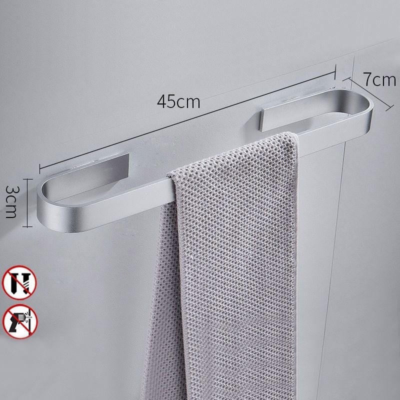 Towel holder - wall mounted - waterproof - kitchen - bathroomBathroom & Toilet