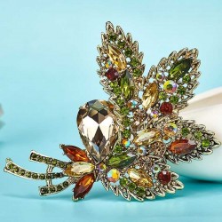 Crystal flower bouquet - broochBrooches