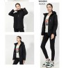 USB - heated thermal jacket with hood / zippers - waterproofJackets
