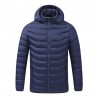 USB heated jacket with hood / zipper - down cotton - unisexJackets