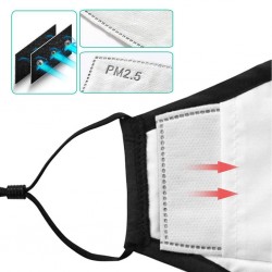 Protective face / mouth mask - PM.25 filters - reusable - formula racingMouth masks