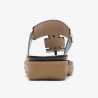 Bohemian style sandals - beach flip flops with metal decorationSandals