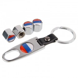 Russian flag - car valve caps - 4 pieces setWheel parts