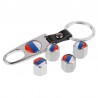Russian flag - car valve caps - 4 pieces setWheel parts