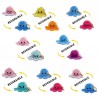 Reversible octopus - keychainKeyrings