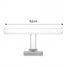 Modern - LED mirror light - wall lamp - stainless steel - waterproof - 12W - AC 90-265V - 42cmWall lights