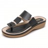 Bohemian style sandals - beach flip flops with metal decorationSandals
