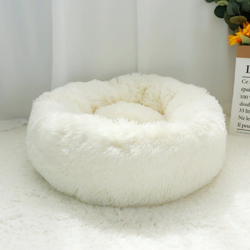 Comfortable soft bed for dogs / cats - round cushionCare