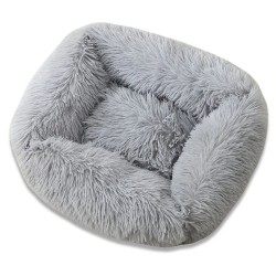 Square pet bed - plush sleeping mat - dogs - catsBeds & mats