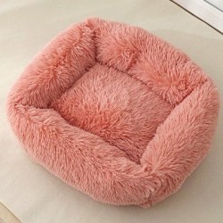 Square pet bed - plush sleeping mat - dogs - catsBeds & mats