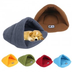 Soft polar fleece bed - small kennel house for dogs / catsBeds & mats
