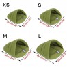 Soft polar fleece bed - small kennel house for dogs / catsBeds & mats