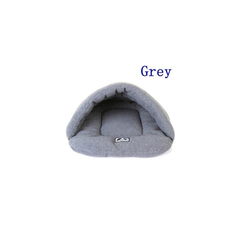 Soft polar fleece bed - small kennel house for dogs / catsBeds & mats