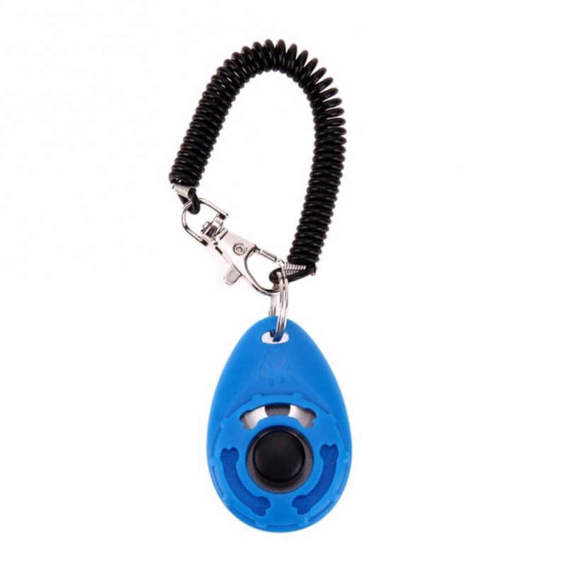 Dog trainer - adjustable keychain with sound - clicker - anti barking deviceTraining