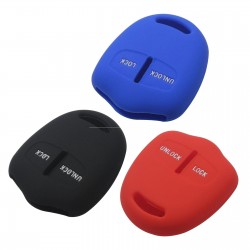 Silicone car key case cover - 2 buttons - MitsubishiKeys