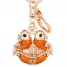 Pisces zodiac sign - crystal keychainKeyrings