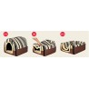 Multifunction warm pet house - comfortable kennel - mat - foldable sleeping bedCare