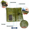 Long wallet with zipper - genuine leatherWallets