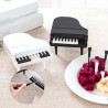 Piano shaped fruit / snacks forks - toothpicks - 9 piecesCutlery