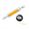 R7S - AC 110V - 220V - 230V - 6W - 12W - 20W - LED - COB halogen bulb - glass tube - 10 piecesBulbs