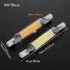 R7S - AC 110V - 220V - 230V - 6W - 12W - 20W - LED - COB halogen bulb - glass tube - 10 piecesBulbs
