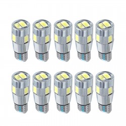 T10 - W5W - SMD - LED car bulbs - 10 piecesT10