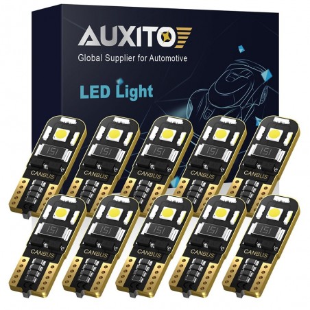 W5W - T10 - LED Canbus bulb - 10 piecesT10