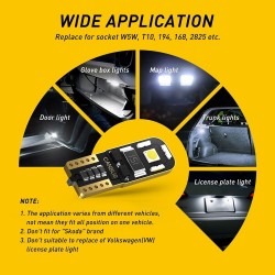 W5W - T10 - LED Canbus bulb - 10 piecesT10