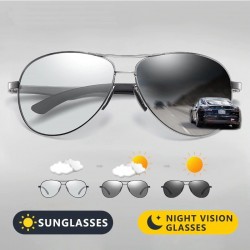 Classic sunglasses - photochromic - polarized - anti-glare - safe for night driving - UV400Sunglasses