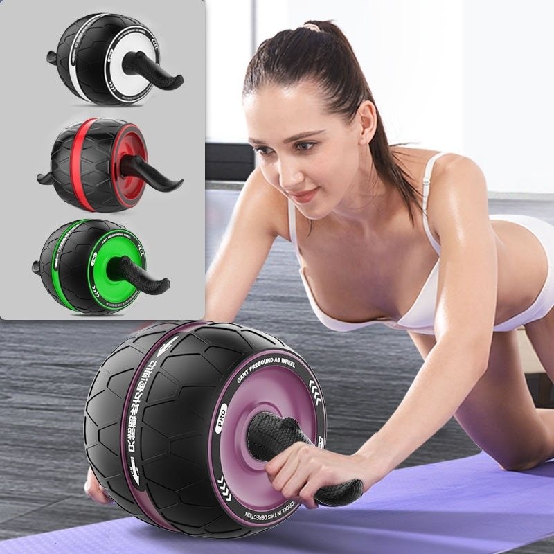 ABS roller - wheel - abdominal muscle trainer - knees matEquipment