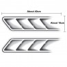 3D side vents - car sticker - 2 piecesStickers
