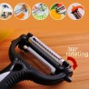 Multifunctional vegetable / fruit peeler - grater - slicer - 360 degree rotatableKitchen