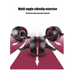 ABS roller - wheel - abdominal muscle trainer - knees matEquipment