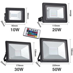 LED flood light - outdoor reflector - waterproof - 20W - 30W - 50WLights & lighting