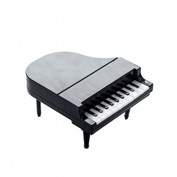 Piano shaped fruit / snacks forks - toothpicks - 9 piecesCutlery