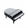 Piano shaped fruit / snacks forks - toothpicks - 9 piecesCutlery
