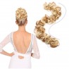 Elastic scrunchie - curly synthetic hair - bun - ponytail - hair extensionWigs