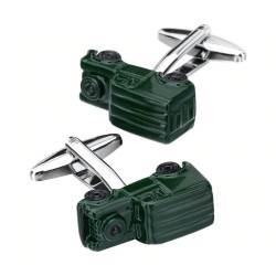 Green car model - cufflinks - 2 piecesCufflinks